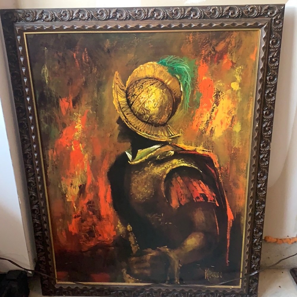 Conquistador painting